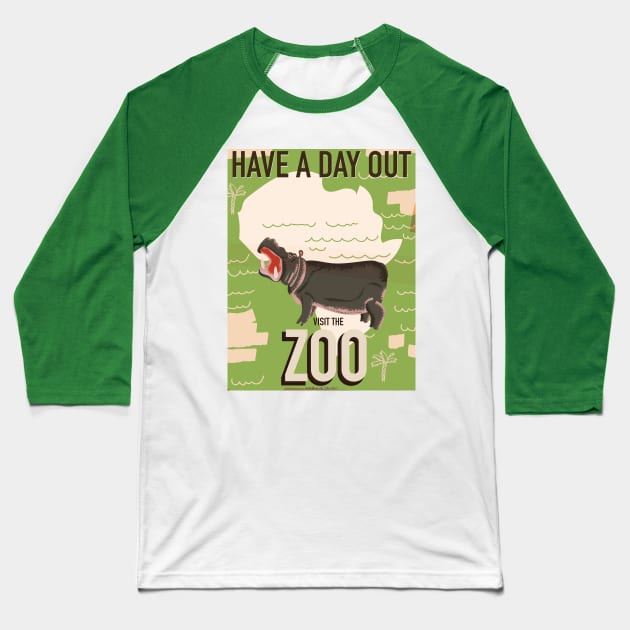 Visit the Zoo Baseball T-Shirt by nickemporium1